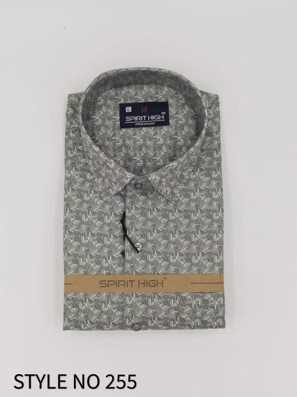 Green_Cotton_Satin_Blend_Formal_Shirt_For_Men