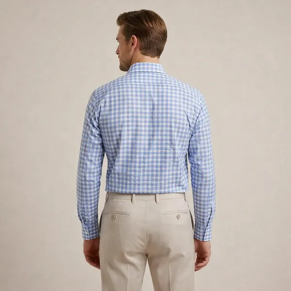 Blue_Cotton_Blend_Formal_Shirt_For_Men