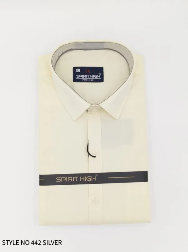 lime_Yellow_Cotton_Satin_Blend_Formal_Shirt_For_Men