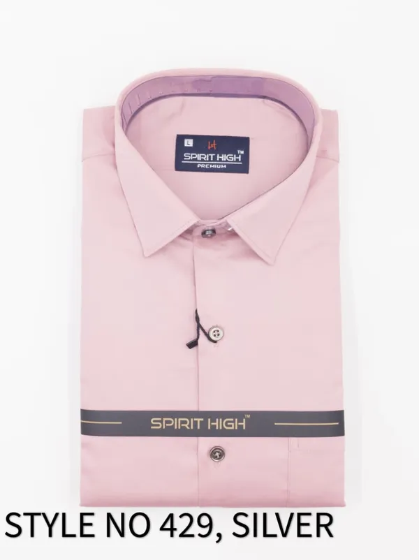 Pink_Cotton_Lycra_Formal_Shirt_For_Men