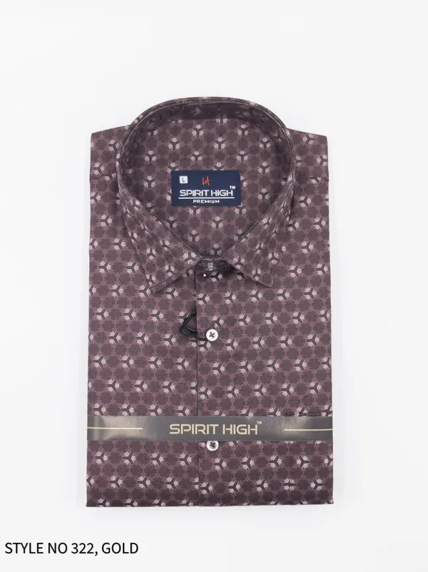 Burgundy_Cotton_Blend_Formal_Shirt_For_Men
