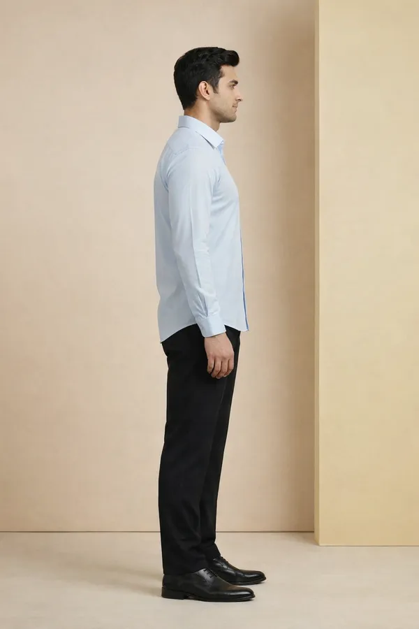 Sky_Blue_100%_Cotton_Formal_Shirt_For_Men
