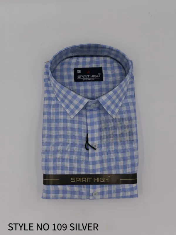 Blue_Cotton_Blend_Formal_Shirt_For_Men