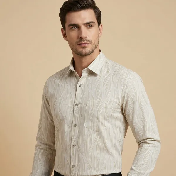 Off_White_Cotton_Satin_Blend_Formal_Shirt_For_Men