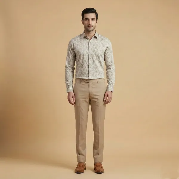 Green_100%_Cotton_Formal_Shirt_For_Men