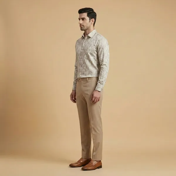 Green_100%_Cotton_Formal_Shirt_For_Men