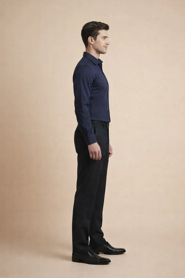 Navy_Blue_Cotton_Satin_Blend_Formal_Shirt_For_Men