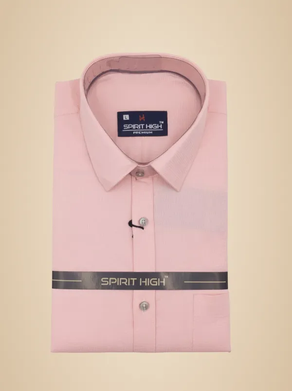 Light_Peach_Cotton_Blend_Formal_Shirt_For_Men