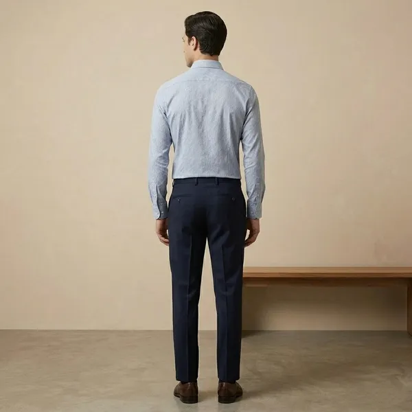 Sky_Blue_Cotton_Blend_Formal_Shirt_For_Men