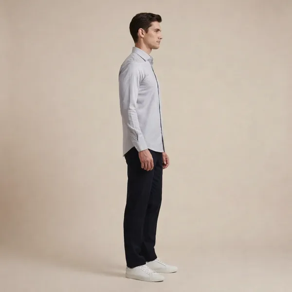 Grey_Cotton_Blend_Formal_Shirt_For_Men