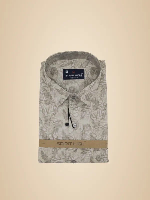 Green_100%_Cotton_Formal_Shirt_For_Men