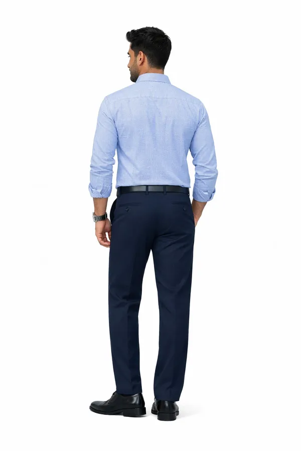 Blue_Cotton_Lycra_Formal_Shirt_For_Men