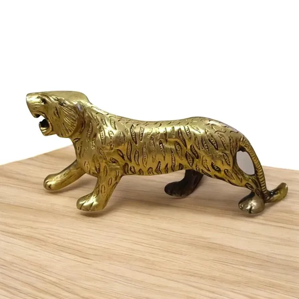 Sjl_Brass_Handcrafted_Tiger_Panther_Sher_Statue_Animal_Figurine_Showpiece_For_Home_Office_Table_Decor_Decorative_Showpiece_9_Cm