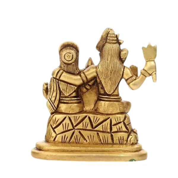 Sjl_Brass_Made_Hand_Crafted_Shiv_Parivaar_Idol_Murti_For_Home_And_Office_Decorative_Showpiece_10_Cm