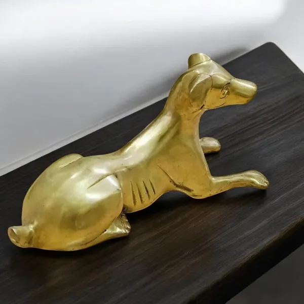 Brass_Metal_Sitting_Dog_Statue_Animal_Figurine_Showpiece_Home_Decoration_Decorative_Showpiece_11_Cm_Brass_Gold