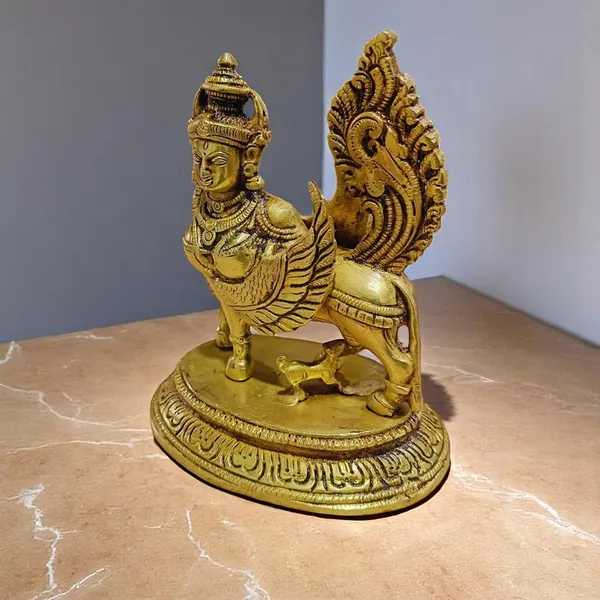 Kamdhenu_Cow_Idol_Handcrafted_Statue_For_Good_Luck_Spiritual_Vastu_Home_Decorative_Showpiece_16_Cm_Brass_Gold
