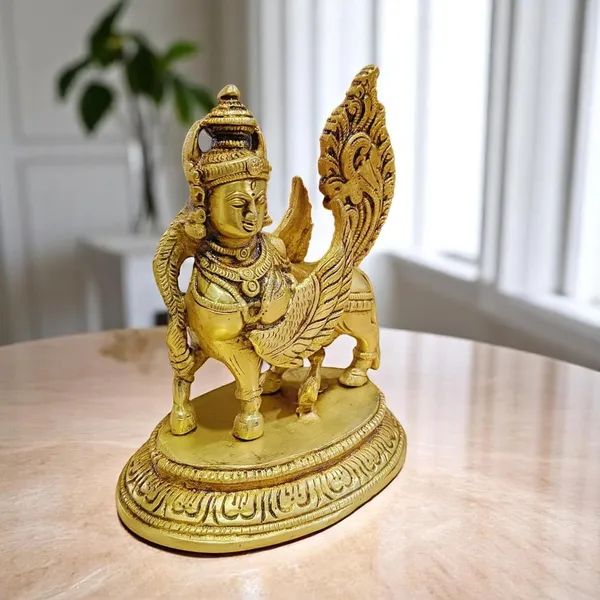 Kamdhenu_Cow_Idol_Handcrafted_Statue_For_Good_Luck_Spiritual_Vastu_Home_Decorative_Showpiece_16_Cm_Brass_Gold