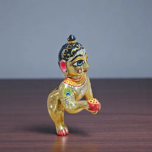 Krishna_Statue_Murti_Idol_Sculpture,_Makhan_Chor_Ladoo_Gopal_Baby_Decorative_Showpiece_-_14_Cm