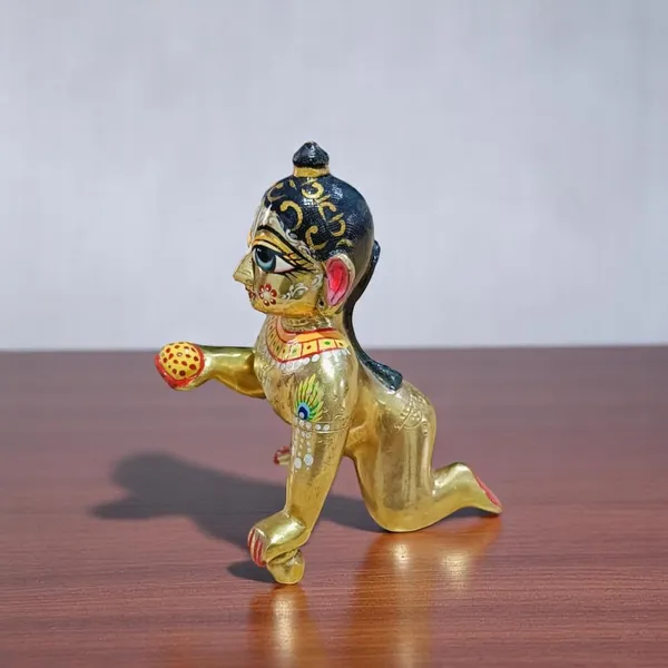Krishna_Statue_Murti_Idol_Sculpture,_Makhan_Chor_Ladoo_Gopal_Baby_Decorative_Showpiece_-_14_Cm