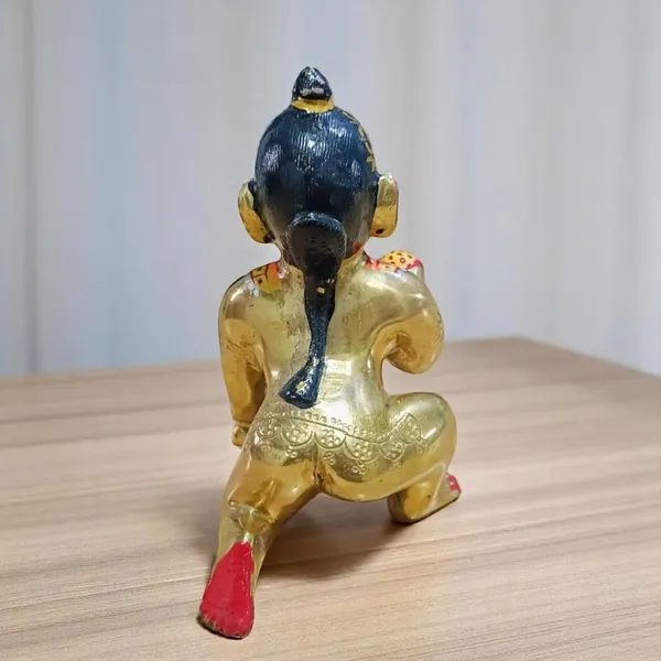 Krishna_Statue_Murti_Idol_Sculpture,_Makhan_Chor_Ladoo_Gopal_Baby_Decorative_Showpiece_-_14_Cm