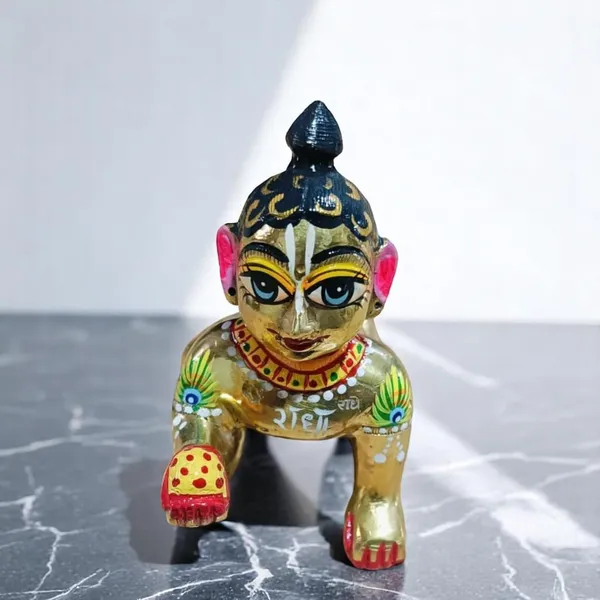 Krishna_Statue_Murti_Idol_Sculpture_Makhan_Chor_Ladoo_Gopal_Baby_Decorative_Showpiece_12_Cm_Brass_Gold