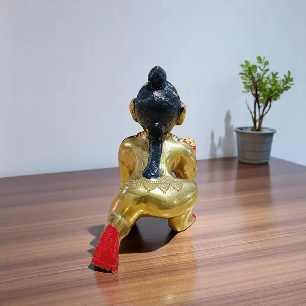 Krishna_Statue_Murti_Idol_Sculpture_Makhan_Chor_Ladoo_Gopal_Baby_Decorative_Showpiece_12_Cm_Brass_Gold
