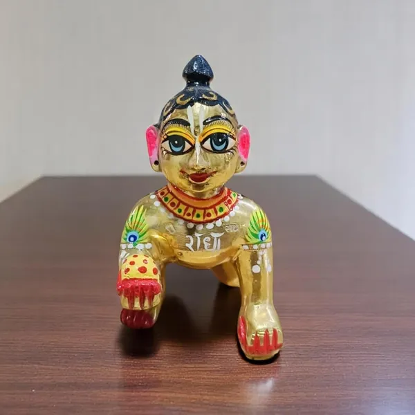 Krishna_Statue_Murti_Idol_Sculpture_Makhan_Chor_Ladoo_Gopal_Baby_Decorative_Showpiece_12_Cm_Brass_Gold