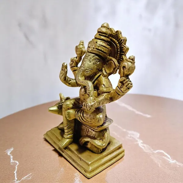 Ganesh_Idol_Statue_Divine_For_Home_Office_Vastu_Temple_Gift_Decor_Decorative_Showpiece_13_Cm_Brass_Gold