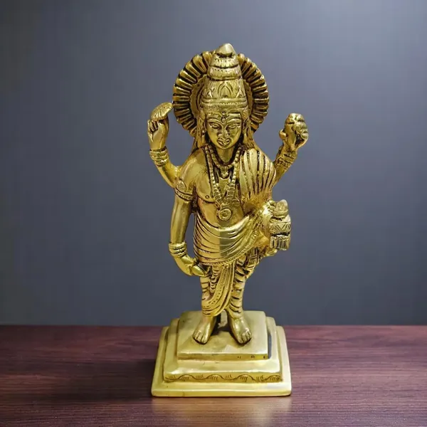 Lord_Vishnu_Lord_Dhanvantari_Lord_God_Of_Ayurveda_Medicine_And_Doctor_Statue_Decorative_Showpiece_21_Cm_Brass_Gold