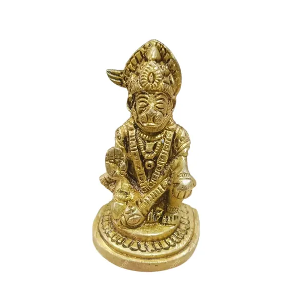 Lord_Hanuman_Ji_Murti_Statue_Handcrafted_Showpiece_For_Pooja_Gift_Living_Room_Decorative_Showpiece_9_Cm_Brass_Gold