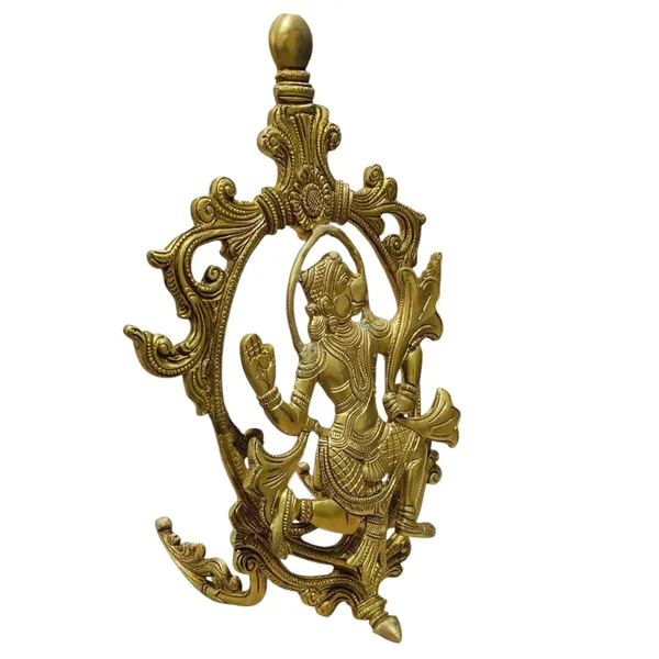 Sjl_Lord_Hanuman_Ji_Murti_Statue_Handcrafted_Statue_For_Pooja_Gift_For_Living_Room_Decorative_Showpiece_33_Cm_Brass_Gold