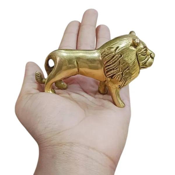 Lion_Pair_Statues_For_Home_Office_Symbolic_Strength_Courage_Tabletop_Animal_Decorative_Showpiece_6_Cm_Brass_Gold