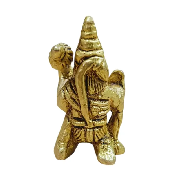 Sjl_Lord_Hanuman_Ji_Murti_Statue_Handcrafted_Showpiece_For_Pooja_Gift_Living_Room_Decorative_Showpiece_6_Cm_Brass_Gold