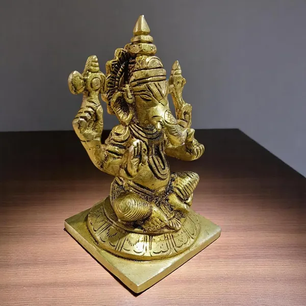 Sjl_Ganpati_Ganesh_Idol_Statue_Divine_For_Home_Office_Vastu_Temple_Gift_Decor_Decorative_Showpiece_13_Cm