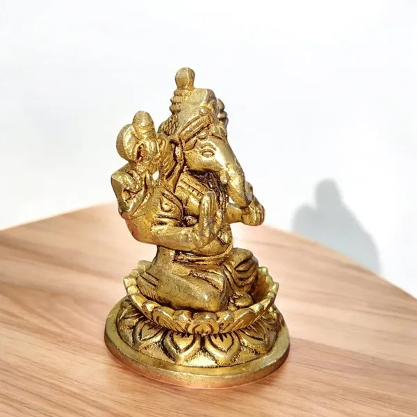 Sjl_Ganesha_Murti_Idol_Ganpati_Idols_Statue_For_Home_Pooja_Living_Decorative_Showpiece_12_Cm