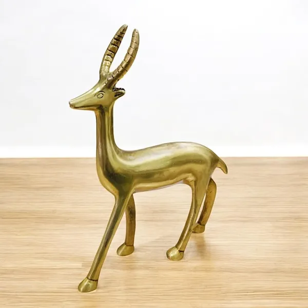 Sjl_Deer_Hiran_Ethnic_Design_Figure_Ideal_For_Gifting_Home_Decor_Statue_Decorative_Showpiece_22_Cm_Brass_Gold
