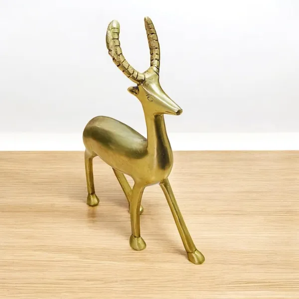 Sjl_Deer_Hiran_Ethnic_Design_Figure_Ideal_For_Gifting_Home_Decor_Statue_Decorative_Showpiece_22_Cm_Brass_Gold