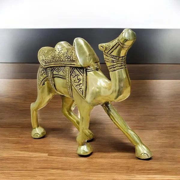 Sjl_Antique_Design_Camel_Decor_Statue_Of_Good_Luck_Home_Office_Desktop_Decorative_Showpiece_18_Cm_Brass_Gold