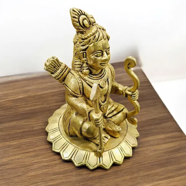 Sjl_Shree_Ram_Lalla_Bal_Swaroop_Statue_For_Home_Idol_Ram_Lalla_Decor_Accent_Antique_Decorative_Showpiece_13_Cm_Brass_Gold