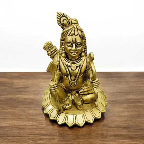 Sjl_Shree_Ram_Lalla_Bal_Swaroop_Statue_For_Home_Idol_Ram_Lalla_Decor_Accent_Antique_Decorative_Showpiece_13_Cm_Brass_Gold