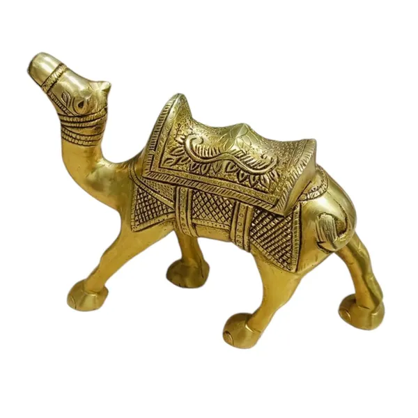 Sjl_Antique_Design_Camel_Decor_Statue_Of_Good_Luck_Home_Office_Desktop_Decorative_Showpiece_15_Cm_Brass_Gold