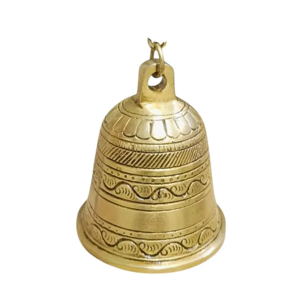 Sjl_Traditional_Hanging_Brass_Bell_With_Chain_Home_Temple_Mandir_Decor_Decoration_Brass_Decorative_Bell_Gold_Pack_Of_1