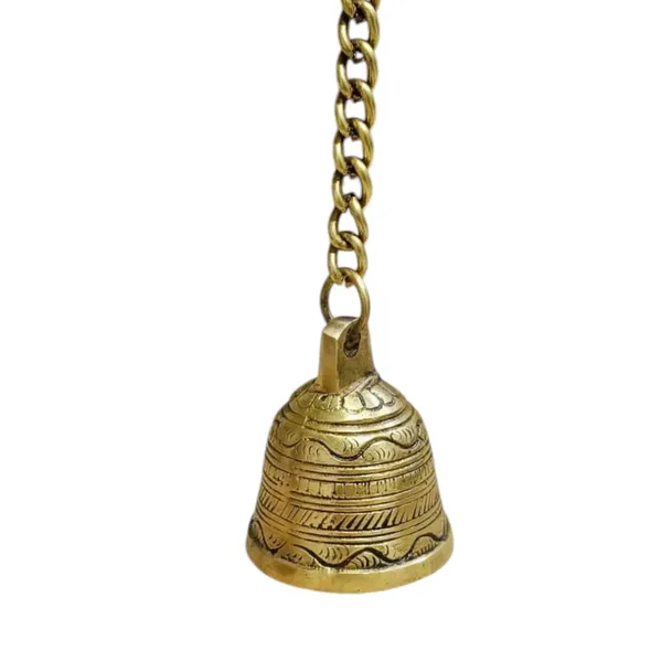 Sjl_Traditional_Hanging_Brass_Bell_With_Chain_Home_Temple_Mandir_Decor_Decoration_Brass_Decorative_Bell_Gold_Pack_Of_1
