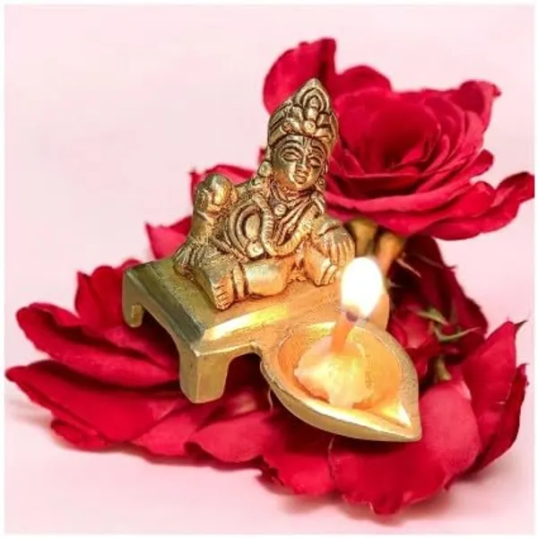 Sjl_Lord_Kuber_Diya_Deepak_Lamb_Good_Luck_Diya_Temple_Decoration_Brass_Table_Diya_Height_6_Inch