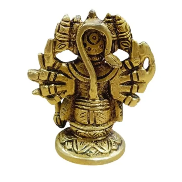 Panchmukhi_Hanuman_Ji_God_Turquoise_Handmade_Panchmukhi_Hanuman_Ji_God_Statue_Decorative_Showpiece_10_Cm_Brass_Gold