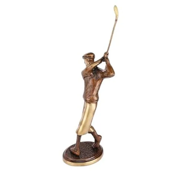 Sjl_Golf_Figurine_Sculpture_Golfer_Game_Trophy_Showpiece_Idol_For_Gifts_Item_Unique_Decorative_Showpiece_24_Cm_Brass_Gold