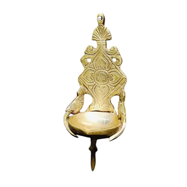 Sjl_Wall_Hanging_Diya_Deepak_Holder_For_Mandir_Wall_Oil_Lamp_Decoration_Items_Brass_Hanging_Diya_Height_9_Inch