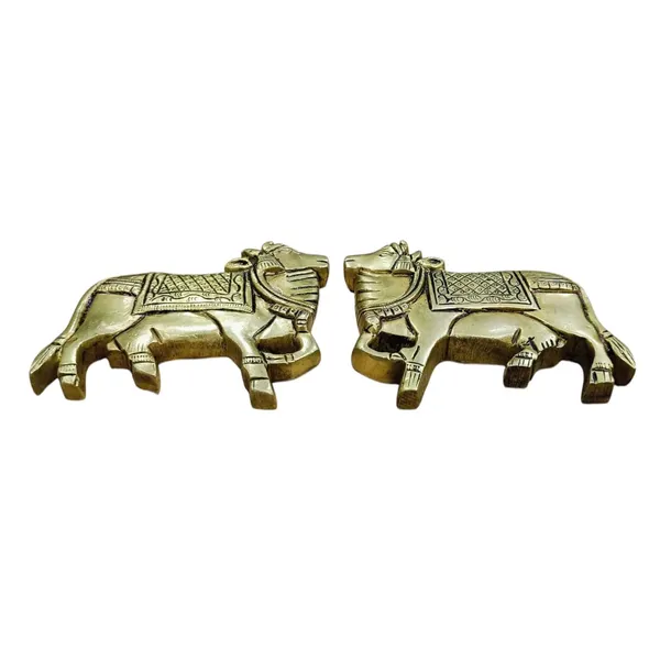 Sjl_Kamdhenu_Cow_Wall_Hanging_Vastu_Gau_Mata_Idol_Vastu_Nandi_Decorative_Showpiece_10_Cm_Brass_Gold