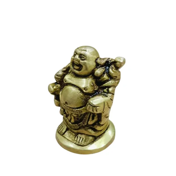 Sjl_Brass_Laughing_Buddha_Sitting_Statue_Idol_For_Happiness_Prosperity_For_Gifting_Dashboard_Attracting_Money_Wealth_Prosperity_Financial_Good_Luck_Decorative_Showpiece_7_Cm_Brass_Gold