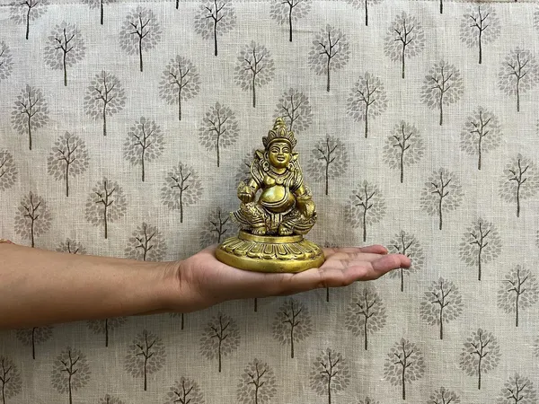 Sjl_Brass_Lord_Kuber_For_Vastu_Wealth_Prosperity_Money_Idol_Kuber_For_Home_Wealth_Prosperity_Car_Dashboard_Pooja_Room_Office_Desk_Dhan_Kuber_Diwali_Pooja_Decorative_Showpiece_13_Cm_Brass_Gold